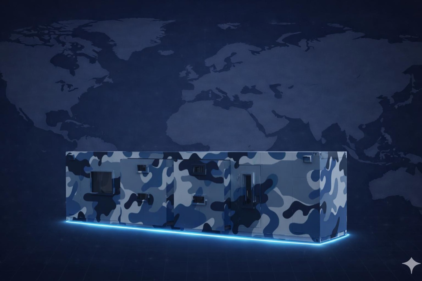 Expandable Mobile Armored Living Area